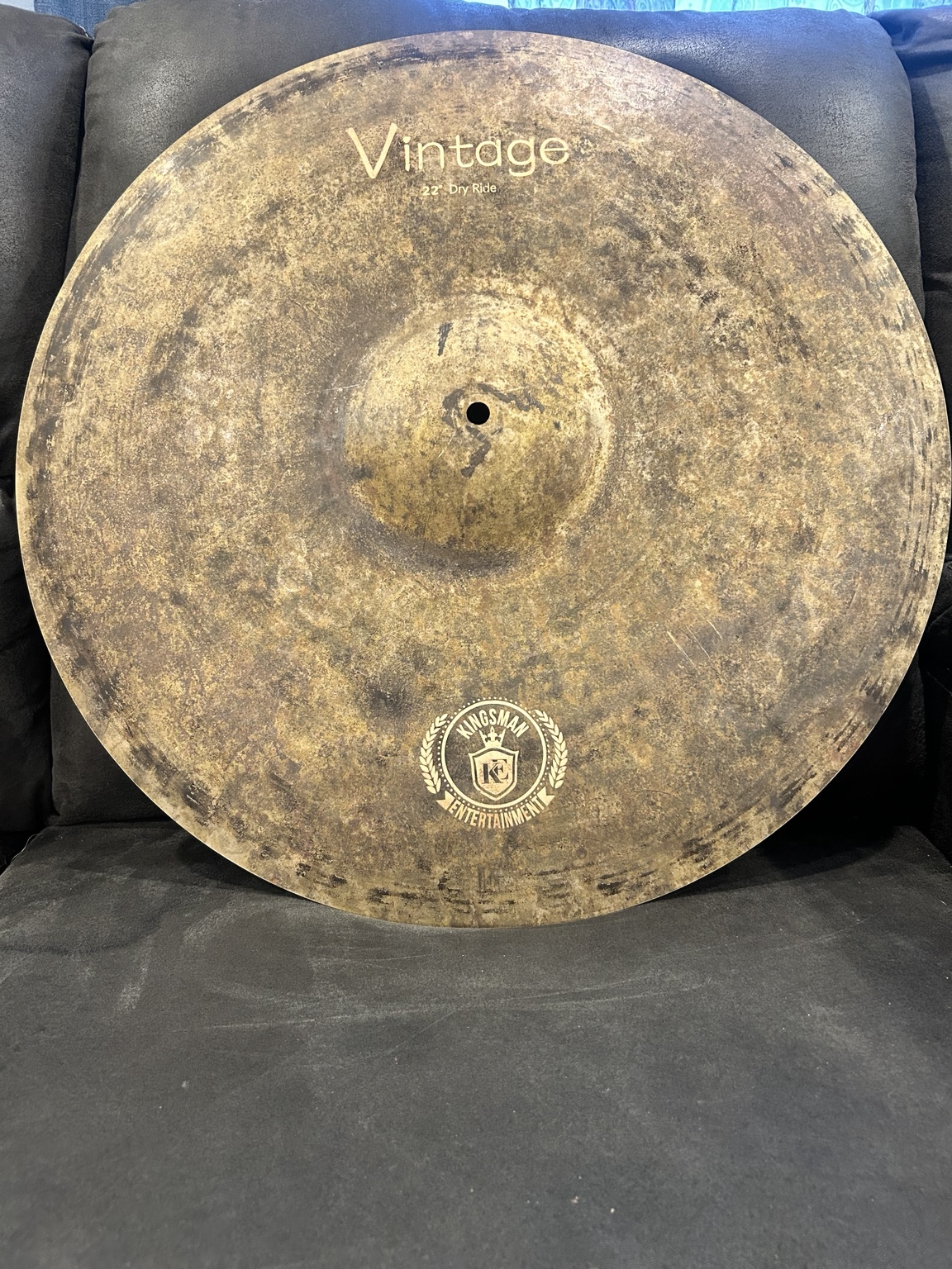 Vintage 22 inch Dry Ride cymbal